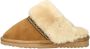 Warmbat Australia Warmbat Flurry Suede Tape Cognac dames pantoffel (open hiel) bruin - Thumbnail 2