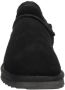 Warmbat Herenmuil van Leer en Schapenwol Black Heren - Thumbnail 4