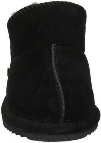 Warmbat Australia Willow suède pantoffels zwart kids