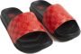 WE Fashion badslippers rood Rubber Ruit 34 35 - Thumbnail 3