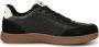 Woden Klassieke Leren Sneaker met Materialen Black Dames - Thumbnail 5