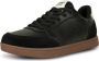 Woden Klassieke Leren Sneaker met Materialen Black Dames - Thumbnail 6
