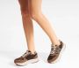 Woden Mathilde Runner suède sneakers bruin - Thumbnail 3