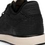 Woden Ronja Croco leren sneakers met crocoprint zwart - Thumbnail 4