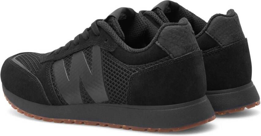 Woden Ronja Icon leren sneakers zwart