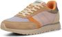 Woden Innovatieve Color-Blocked Sneakers met visleren details Beige Dames - Thumbnail 2