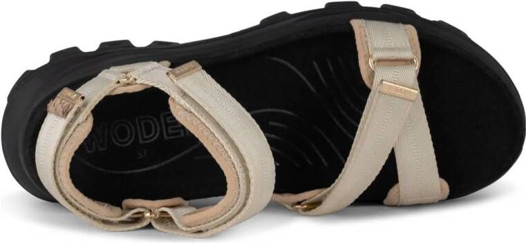 Woden Sandie sandalen beige