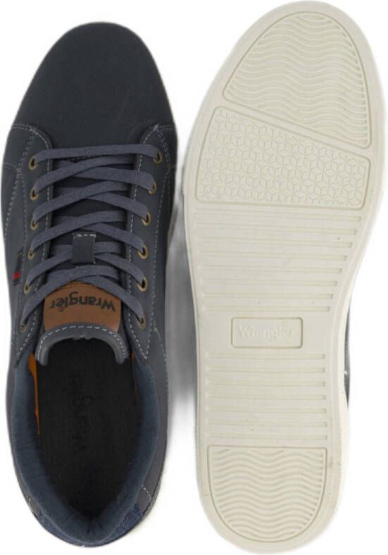 Wrangler sneakers donkerblauw