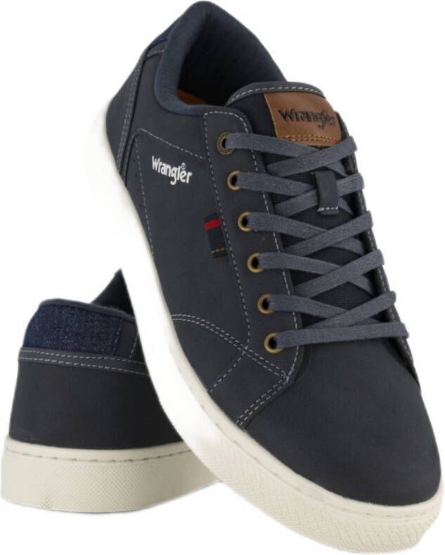 Wrangler sneakers donkerblauw