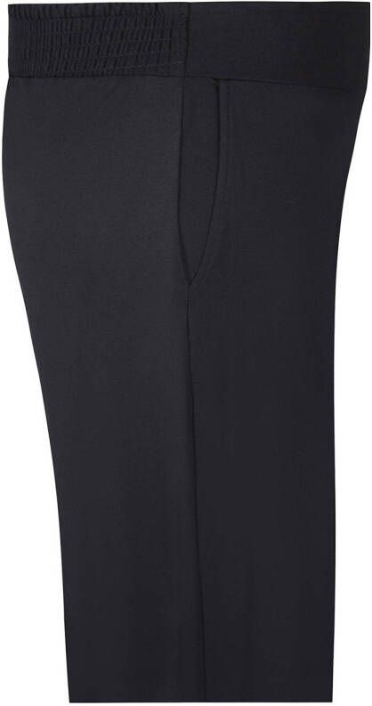Zhenzi comfort fit regular waist broek zwart