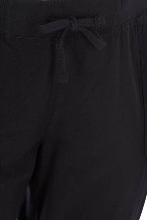 Zizzi high waist slim fit broek JEASY zwart