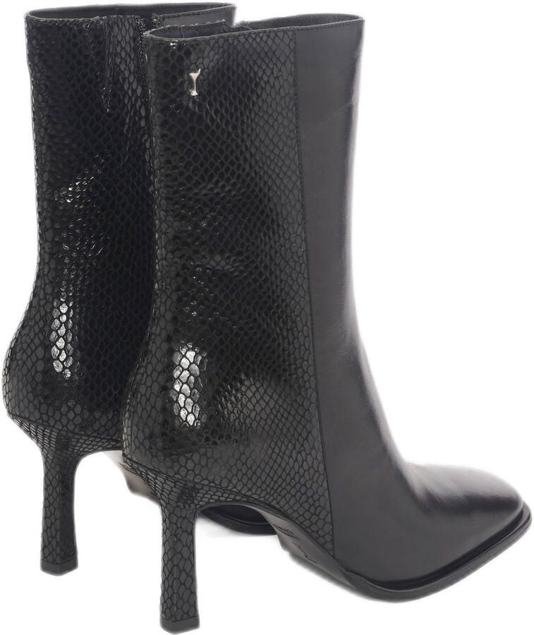 Fabienne Chapot leren enkellaarzen zwart