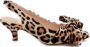 Fabienne Chapot Beau slingback met panterprint en strikdetail - Thumbnail 1