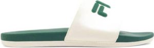 Fila badslippers groen wit