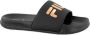 Fila badslippers zwart goud - Thumbnail 1