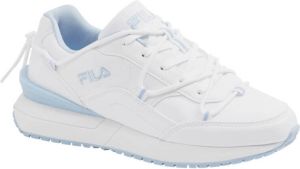 Fila chunky sneakers wit blauw