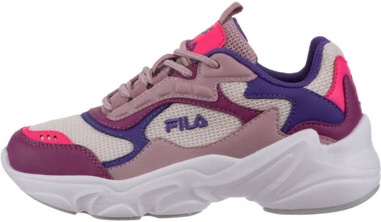 Fila Collene CB sneakers donkerblauw roze lichtroze