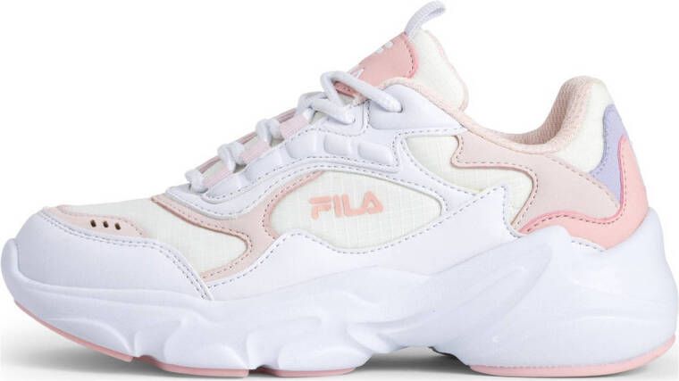 Fila Collene sneakers wit ecru lila