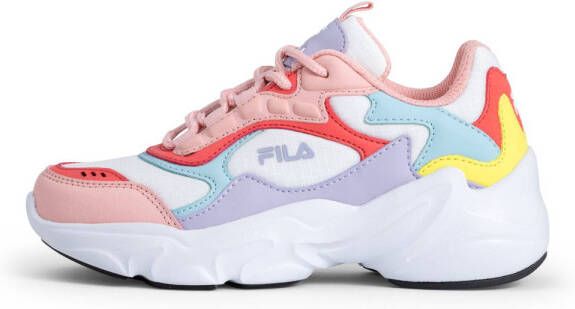 Fila Collene sneakers wit lichtroze multi