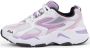 Fila CR-CW02 Ray Tracer Teens sneakers wit roze lila Jongens Meisjes Mesh 37 - Thumbnail 1