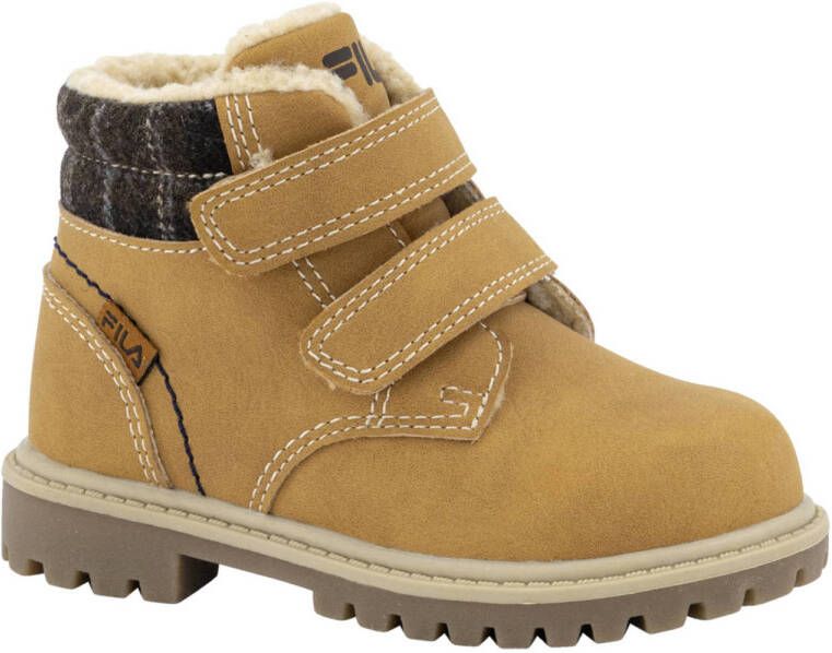 Fila Beige bootie klittenband