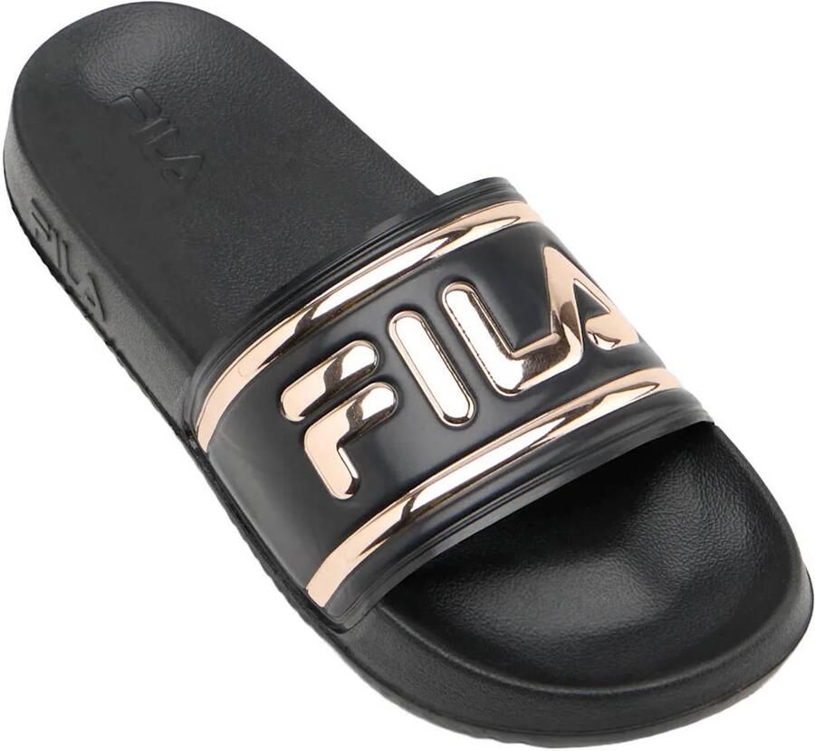 Fila badslippers zwart roze - Foto 2