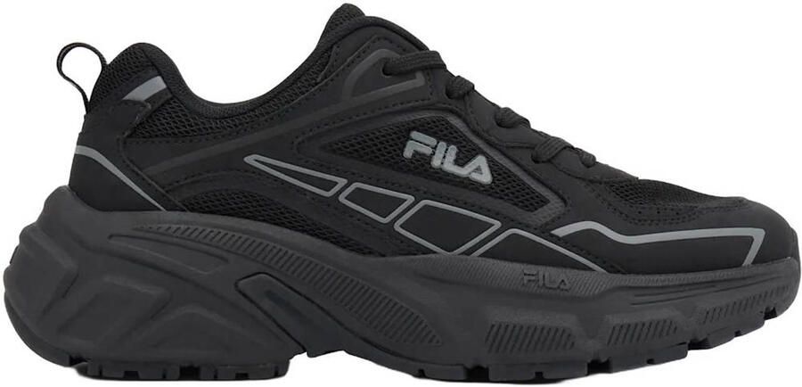 Fila chunky sneakers met logo zwart