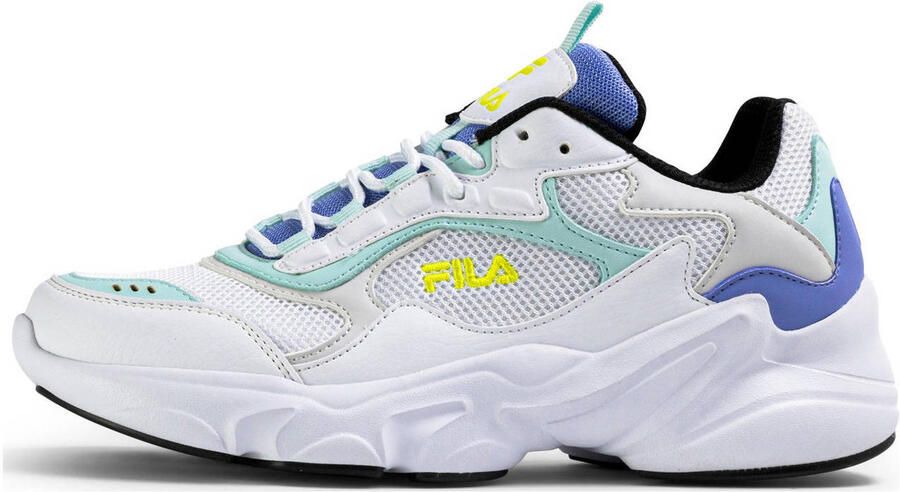 Fila Collene CB sneakers wit lichtblauw