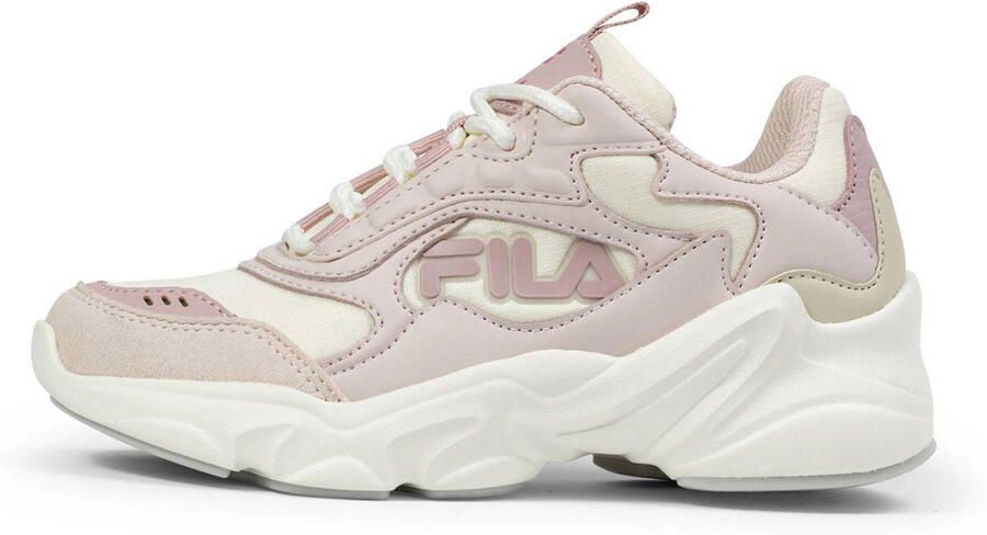 Fila Collene Logo Teens Sneakers Laag Roze