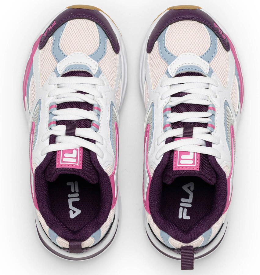 Fila CR-CW02 RAY TRACER sneakers wit lichtblauw roze Imitatieleer - Foto 4