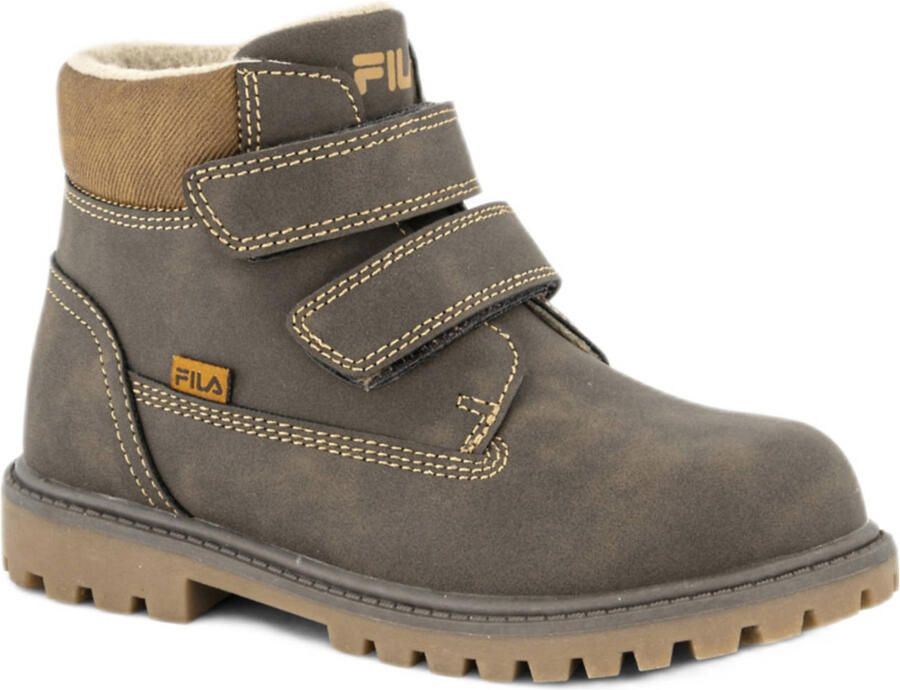 Fila enkelboots grijs