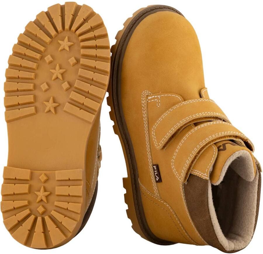 Fila enkelboots met profielzool bruin - Foto 2