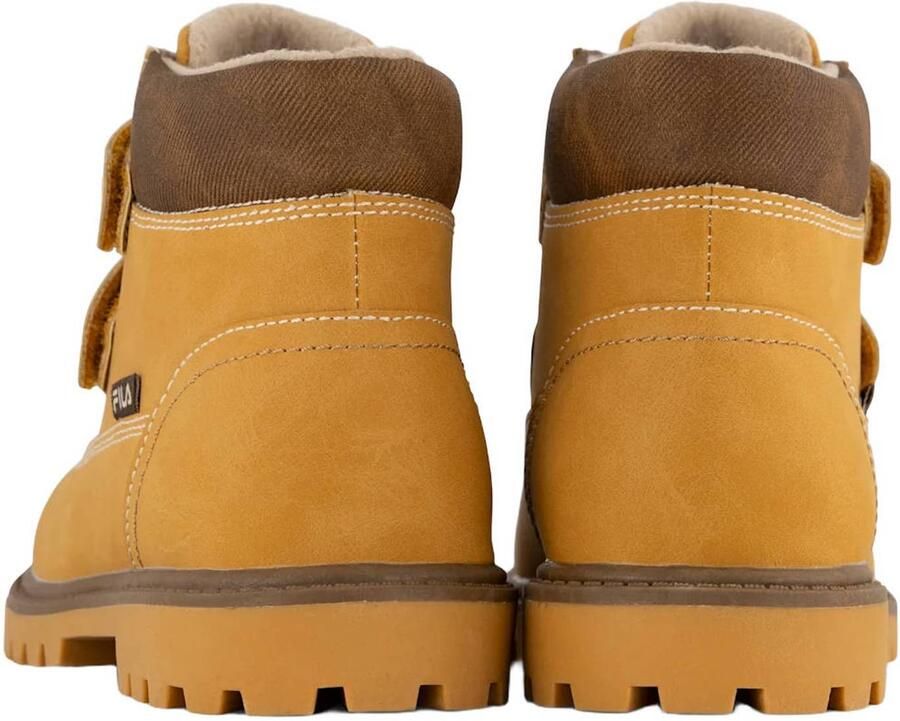 Fila enkelboots met profielzool bruin - Foto 3