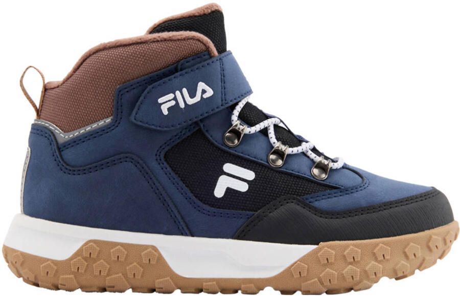 Fila gevoerde sneakers blauw - Foto 3