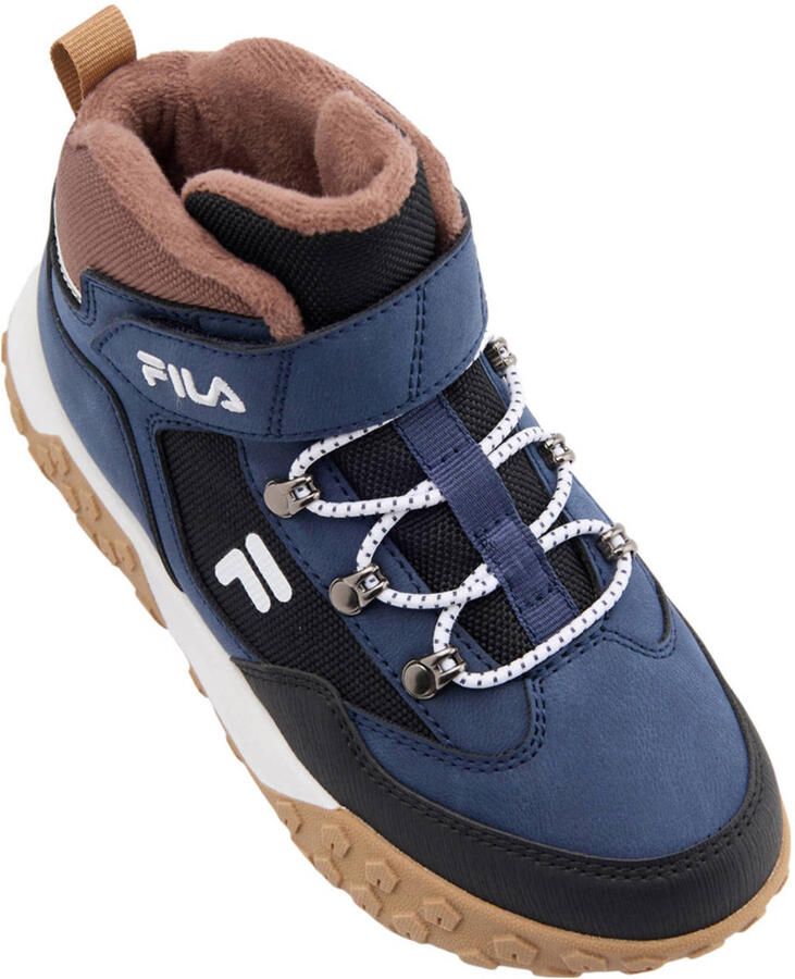 Fila gevoerde sneakers blauw