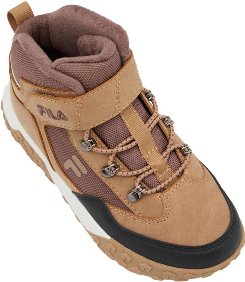 Fila gevoerde sneakers bruin