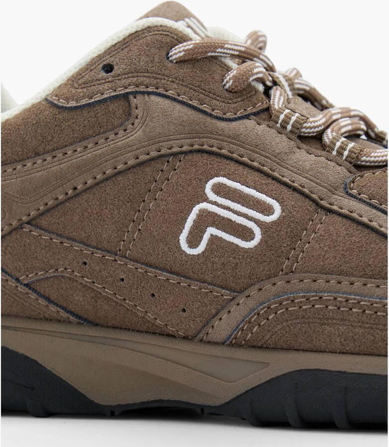 Fila suède sneakers met logo bruin - Foto 3