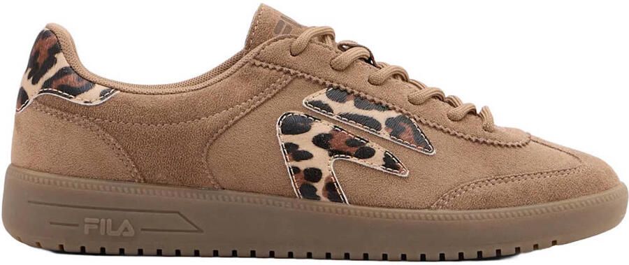 Fila imitatieleren sneakers bruin