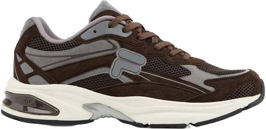 Fila imitatieleren sneakers grijs