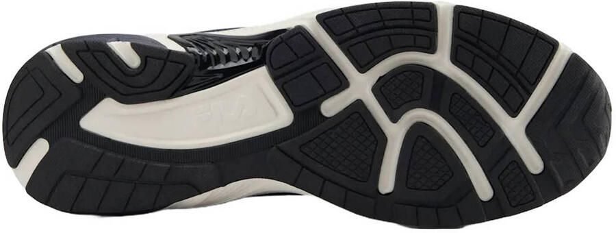 Fila imitatieleren sneakers met logo donkerblauw - Foto 3