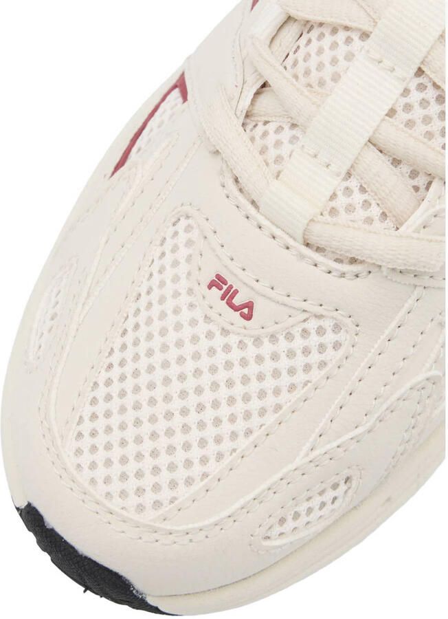 Fila leren sneakers ecru rood - Foto 3