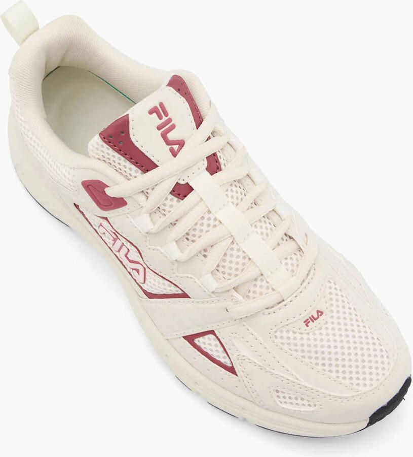 Fila leren sneakers ecru rood - Foto 2