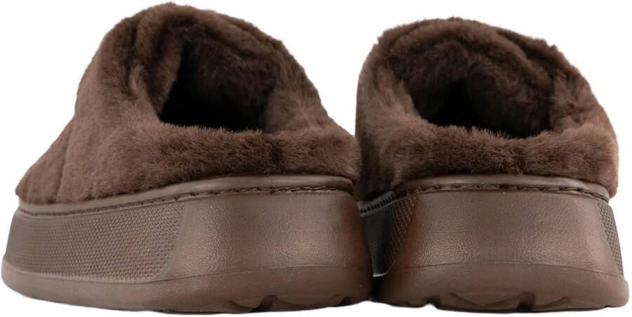 Fila pantoffels met logo bruin - Foto 2