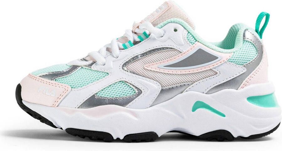 Fila Ray Tracer sneakers turquoise lichtroze