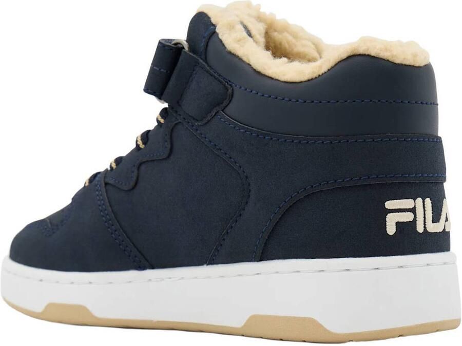Fila suède sneakers met logo donkerblauw - Foto 2