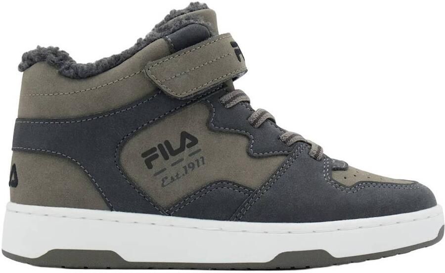 Fila suèdelook sneakers grijs