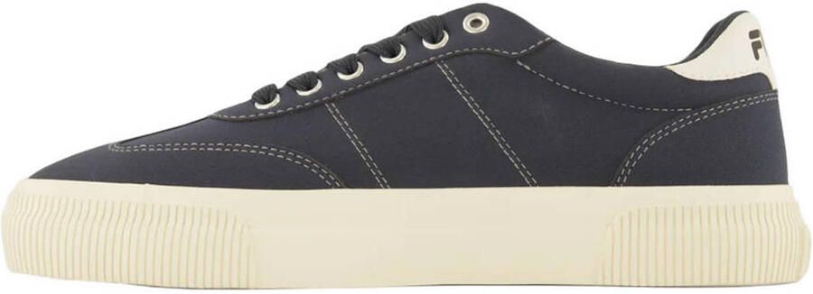 Fila suèdelook sneakers met contrast stiksels donkerblauw - Foto 3