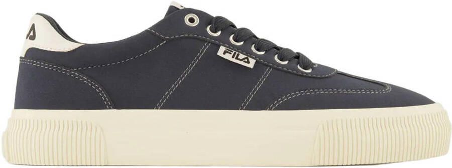 Fila suèdelook sneakers met contrast stiksels donkerblauw