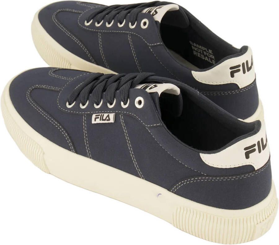 Fila suèdelook sneakers met contrast stiksels donkerblauw - Foto 2