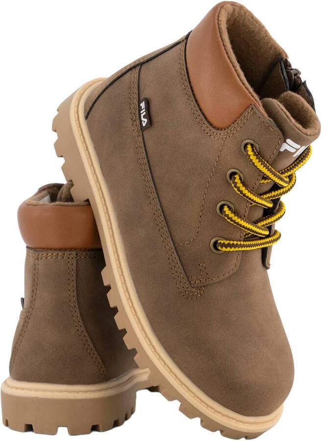 Fila veterschoenen bruin - Foto 3